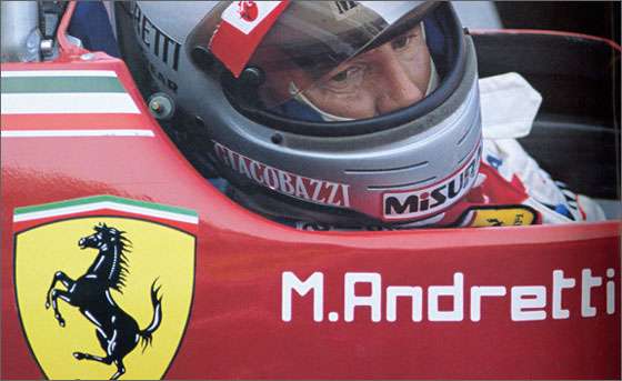 Mario Andretti Ferrari F1